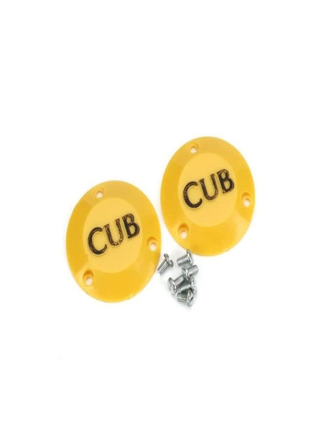 Du-Bro 338TLC 1/5 Scale 3-3/8" Diameter Treaded Lightweight J-3 Cub Wheel (2-Pack) - Image 2